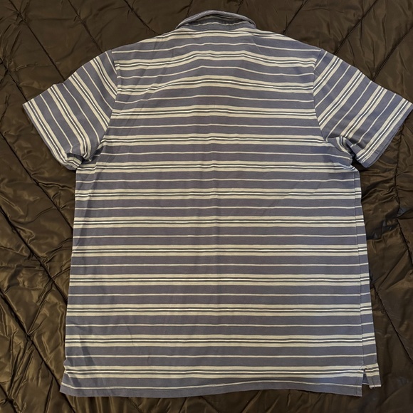 L.L. Bean Lakewashed Performance Polo - Bright Mariner Stripe - Large Tall - Picture 3 of 3